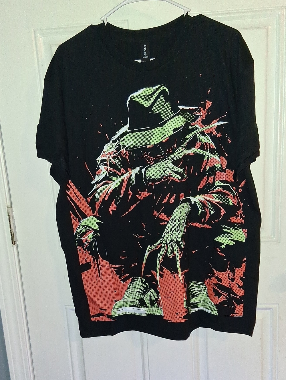 Custom Made Graphic Streetwear Freddy Horror Tee #NightmareonElmSt